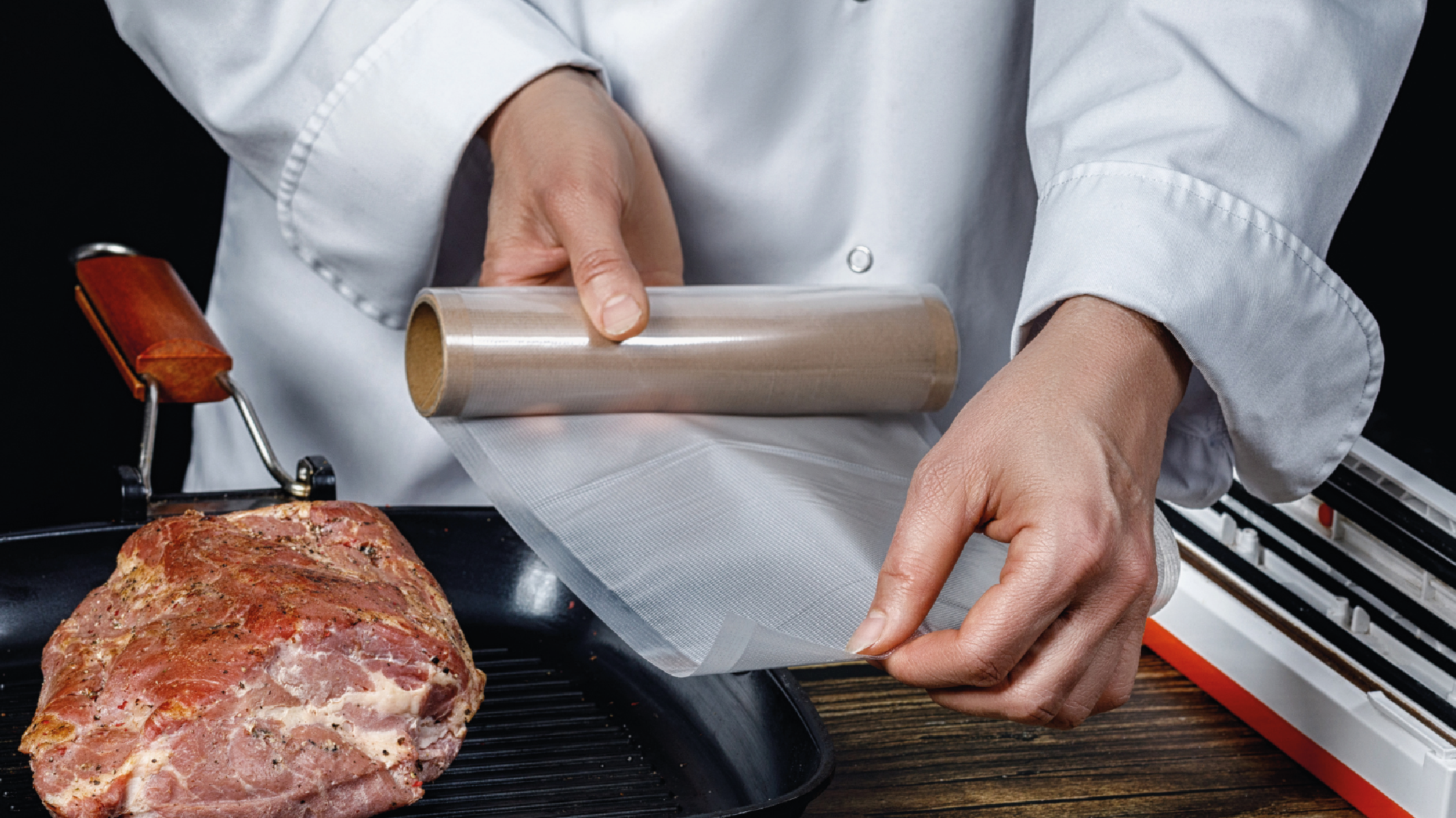 příprava potravin pro vakuování doma